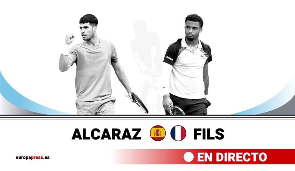 Alcaraz - Flis, cuartos de final del torneo de Montecarlo, en directo.