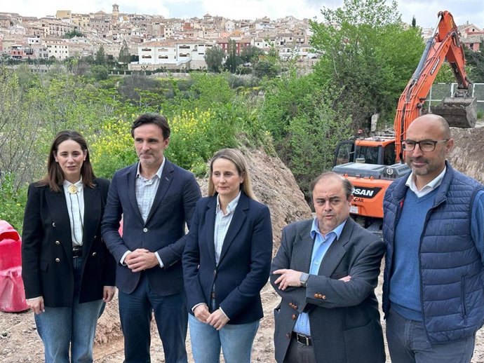 Obras de emergencia en varias carreteras de Cehegín.