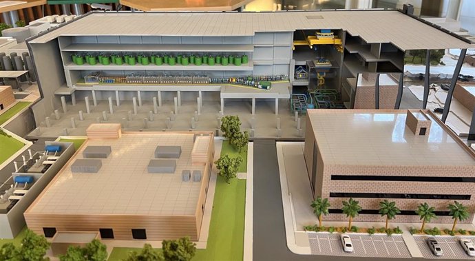 Archivo - Maqueta IFMIF-DONES. Archivo.