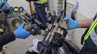 La red criminal desmantelada en Pechina (Almería) abastecía de armas a otros grupos del sur de España, según la Policía