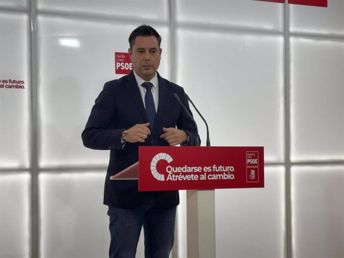 El secretario de Organización del PSOE, Daniel De la Rosa.