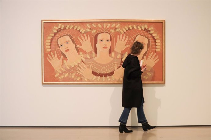 Obra de Maruja Mallo en la exposición del Centro Botín