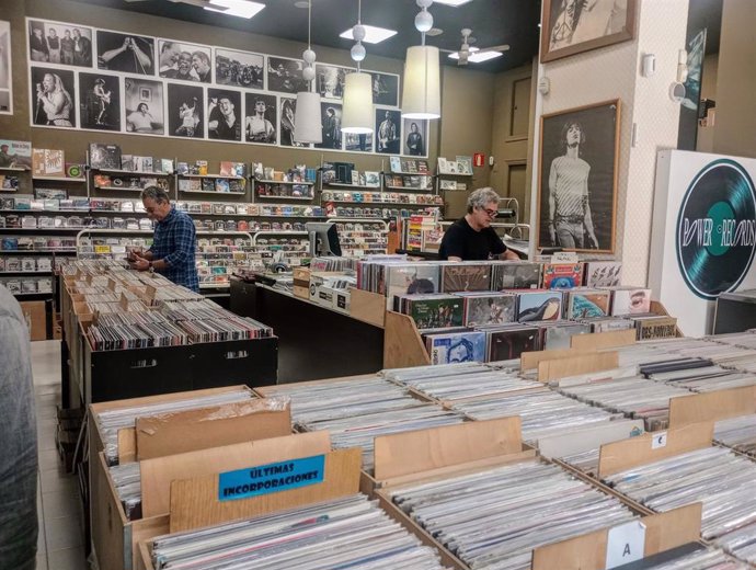 La tienda de discos Power Records, en Bilbao