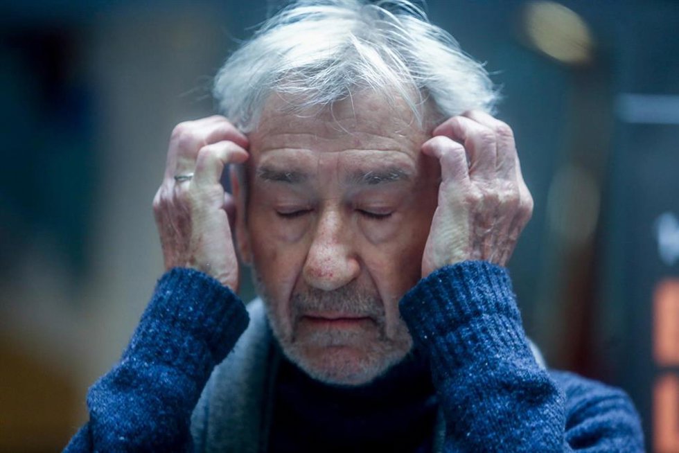 Archivo - José Sacristán en la presentación de la obra El hijo de la cómica, en el Cine Doré de la Filmoteca Nacional, a 2 de diciembre de 2021, en Madrid (España). El actor presenta esta obra en el marco del homenaje a Fernando Fernán Gómez, en el ce