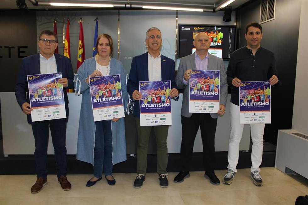 Presentación del 47 Campeonato regional de Atletismo de Fecam.