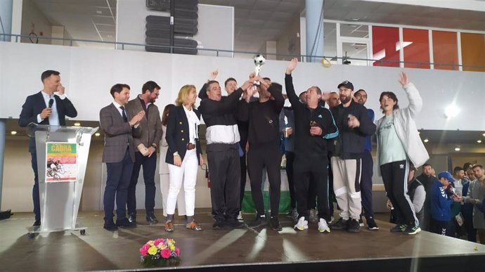El Campeonato Regional Deporte y Salud Mental, celebrado en la Ciudad Deportiva 'María Dolores Jiménez' de Cabra (Córdoba).