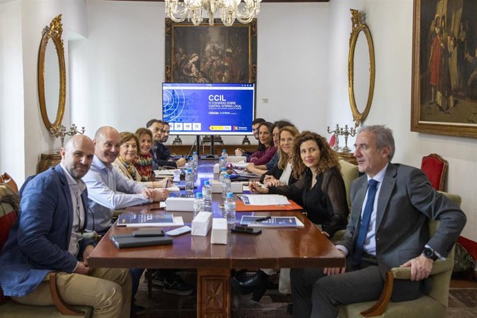 Reunión en la Diputación del Comité Director del IV Congreso sobre Control Interno Local.