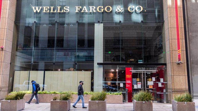 Archivo - Arquivo - Escritório do Wells Fargo.