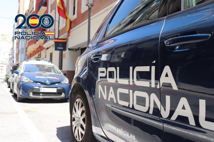 Vehículos de la Policía Nacional, en una imagen de archivo.