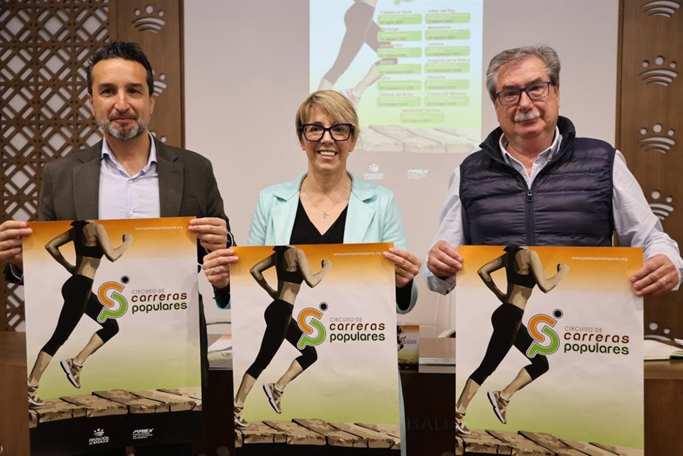 El Circuito de Carreras Populares 2025 de la provincia de Badajoz recala en 13 localidades.