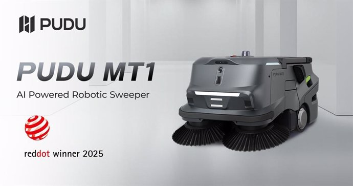 PUDU MT1 won Red Dot Design Award 2025