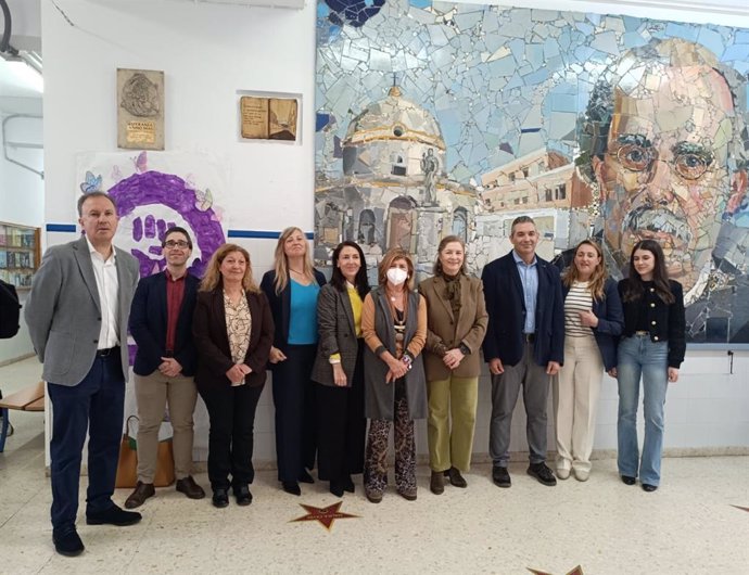 Isabel Paredes y Ana Bertón en la jornada de mediación para prevenir conductas delictivas en adoloscentes.