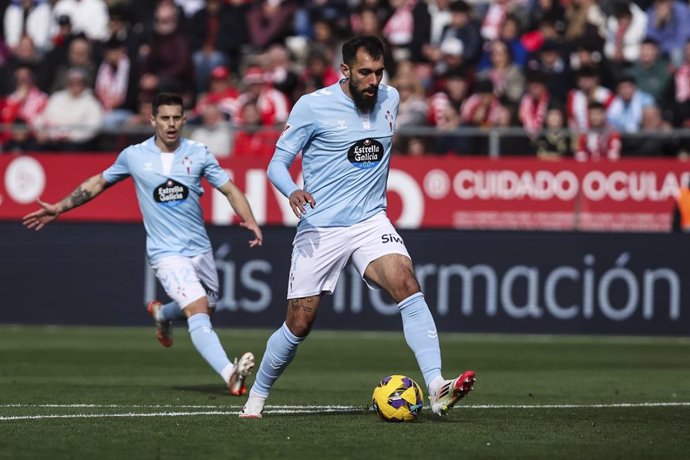Archivo - Borja Iglesias con el RC Celta