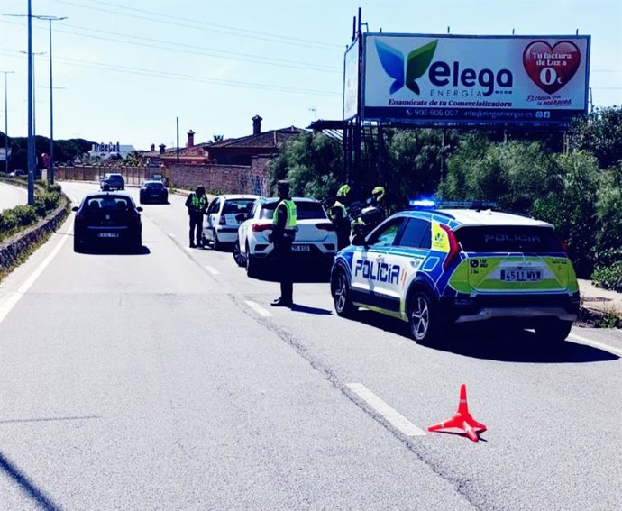 La Policía Local de El Puerto (Cádiz) en una imagen de archivo