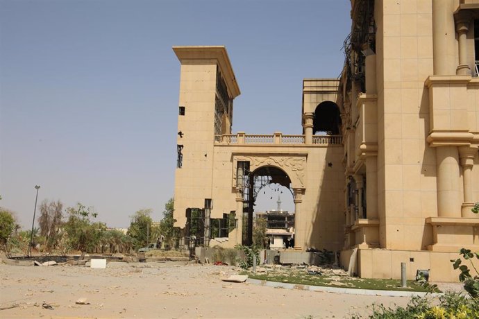 El palacio presidencial de Jartum, en la capital de Sudán