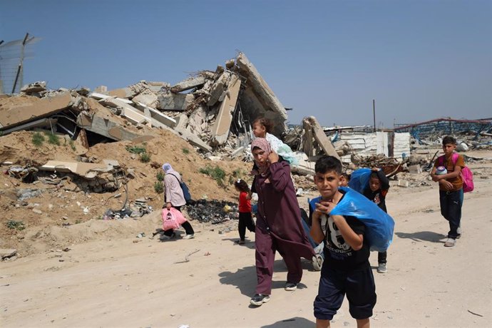 Archivo.- Ciudad de Gaza, en la Franja de Gaza.