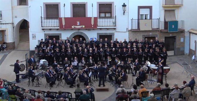 Zaragoza.- La Banda de Algairén prepara el estreno mundial de una obrasinfónica en homenaje a los Monasterios de Aragón