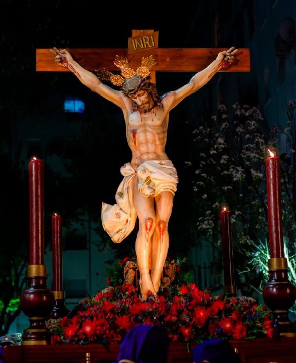 Cristo de la Preciosa Sangre de la Cofradía del Espíritu Santo de Cáceres