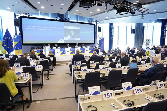 Archivo - 149th Sesión Plenaria del Comité Europeo de las Regiones, a 27 de abril de 2022, en Bélgica (Bruselas).