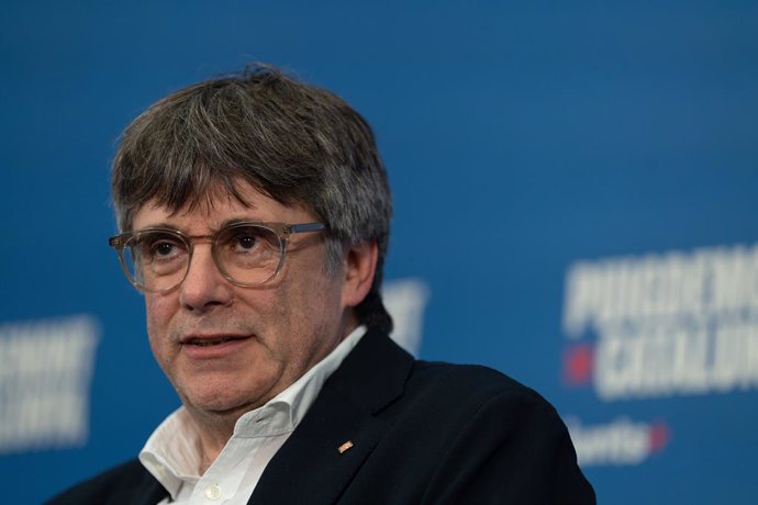 Archivo - L'expresident de la Generalitat Carles Puigdemont