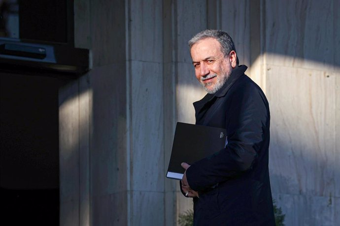 Archivo - El ministro de Exteriores de Irán, Abbas Araqchi
