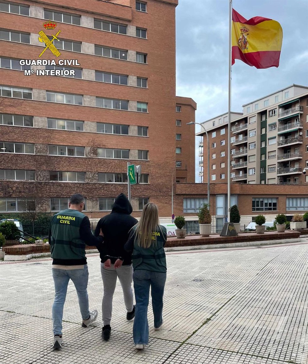 Uno de los detenidos por un presunto secuestro y agresión en Guadalajara.