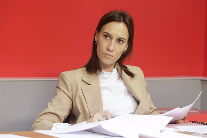 Archivo - La secretaria de Organización del PSOE Canarias, Nira Fierro