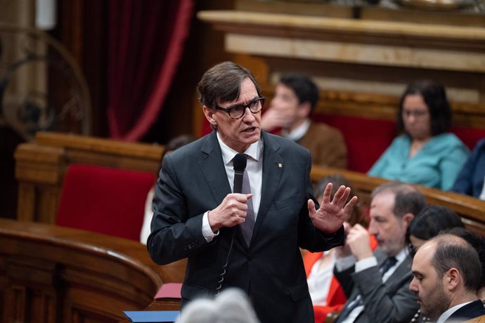 El president de la Generalitat, Salvador Illa
