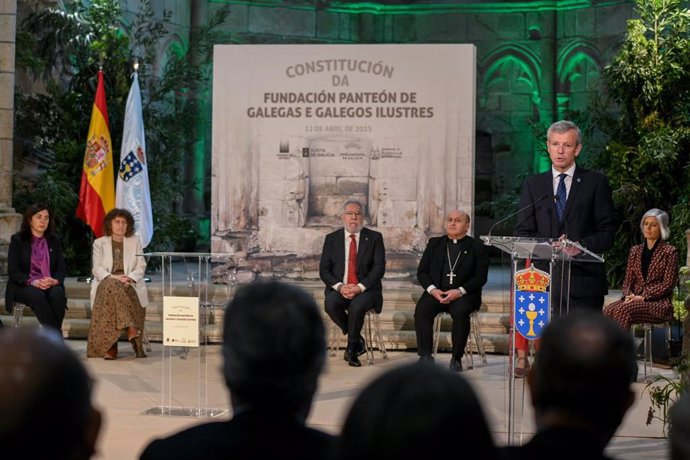 Constitución de la Fundación del Panteón de Galegas e Galegos Ilustres