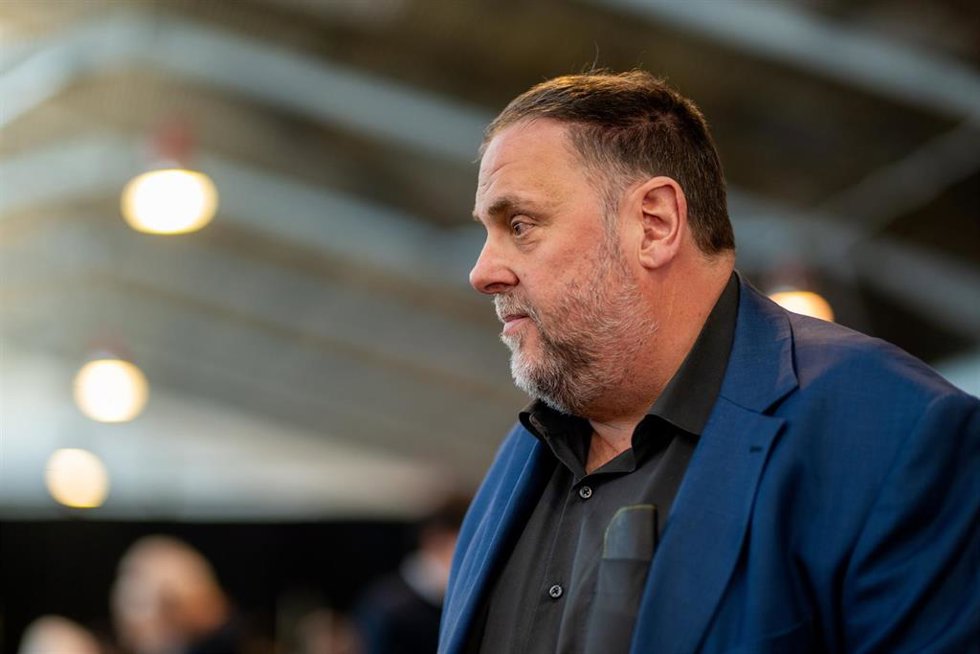 El presidente de ERC, Oriol Junqueras