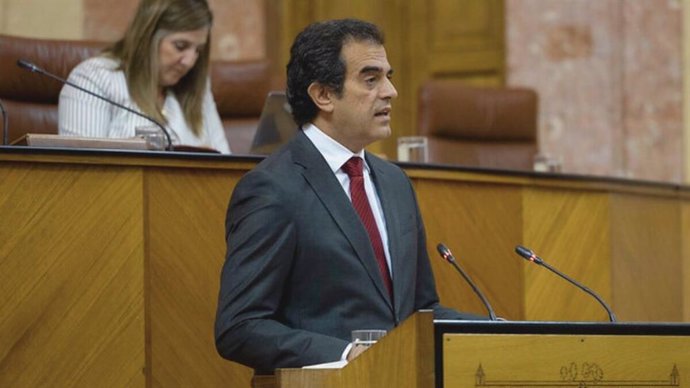 El presidente de Vox Málaga y parlamentario andaluz, Antonio Sevilla.