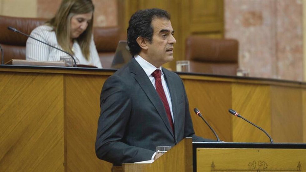 El presidente de Vox Málaga y parlamentario andaluz, Antonio Sevilla.