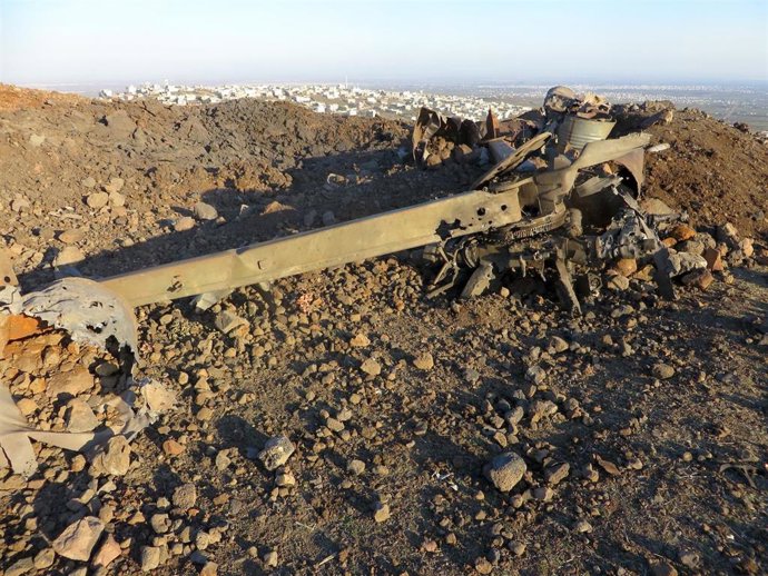 Archivo - Imagen de archivo de ataque israelí en Siria 