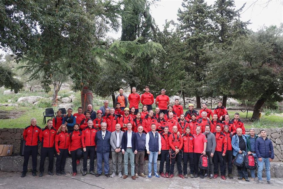El Grupo de Rescate de Montaña de los Bomberos de Mallorca celebra el 25 aniversario con una diada en Lluc