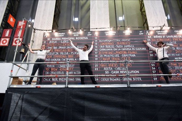 Primera jornada de l'esdeveniment XIII Barcelona Beer Festival 