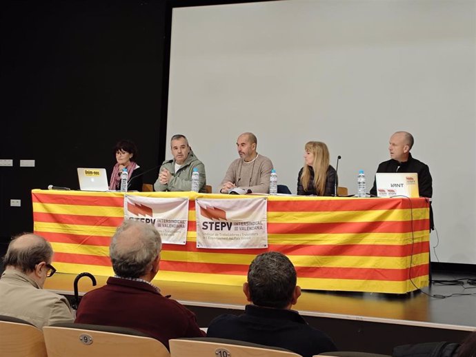 STEPV homenajea en Aspe (Alicante) al profesor y sindicalista Melchor Botella en el 30 aniversario de su muerte