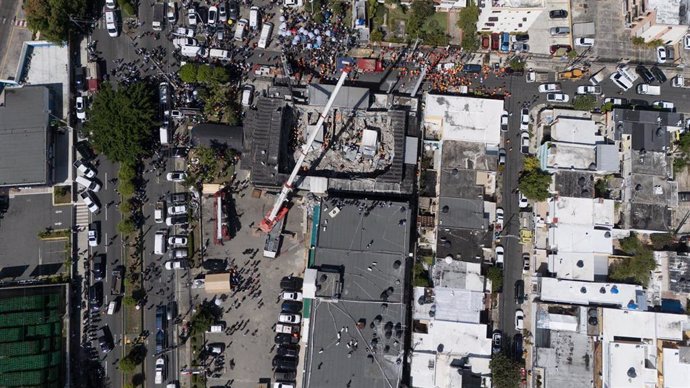 Desplome del edificio de la discoteca Jet Set de Santo Domingo, en República Dominicana