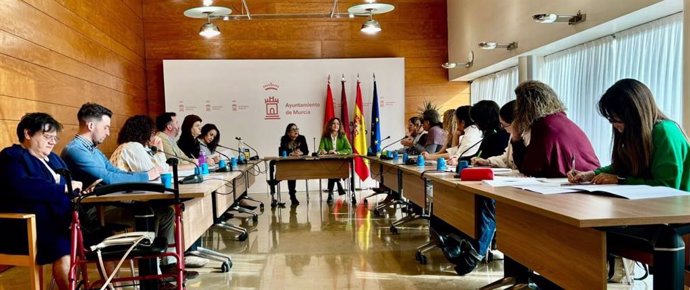 El grupo de trabajo de Formación y Empleo de la Mesa de Discapacidad del Ayuntamiento de Murcia ha echado a andar con su primera reunión