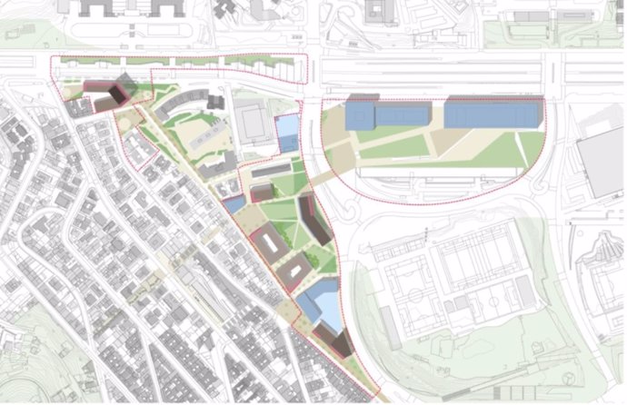 Plan de reordenación urbanística del barrio de La Teixonera de Barcelona.