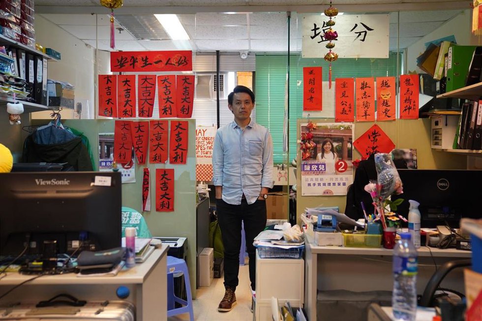 Archivo - Lo Kin Hei, presidente del Partido Democrático de Hong Kong 