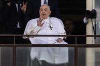 El Papa Francisco pide en el Domingo de Ramos "tender la mano al que ya no puede más"