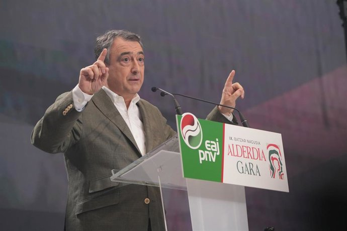 El presidente del PNV, Aitor Esteban.