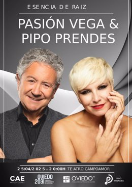 Concierto de Pasión Vega y Pipo Prendes.
