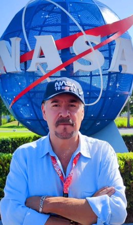 Marco Vélez, director general de la Agencia Mexicana de Divulgación Espacial
