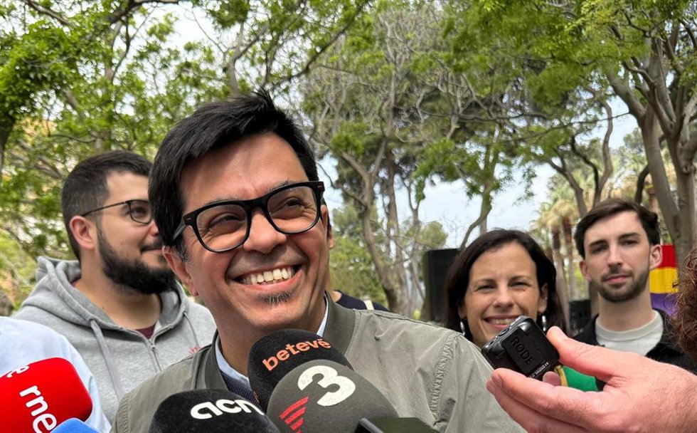 Pisarello durante sus declaraciones