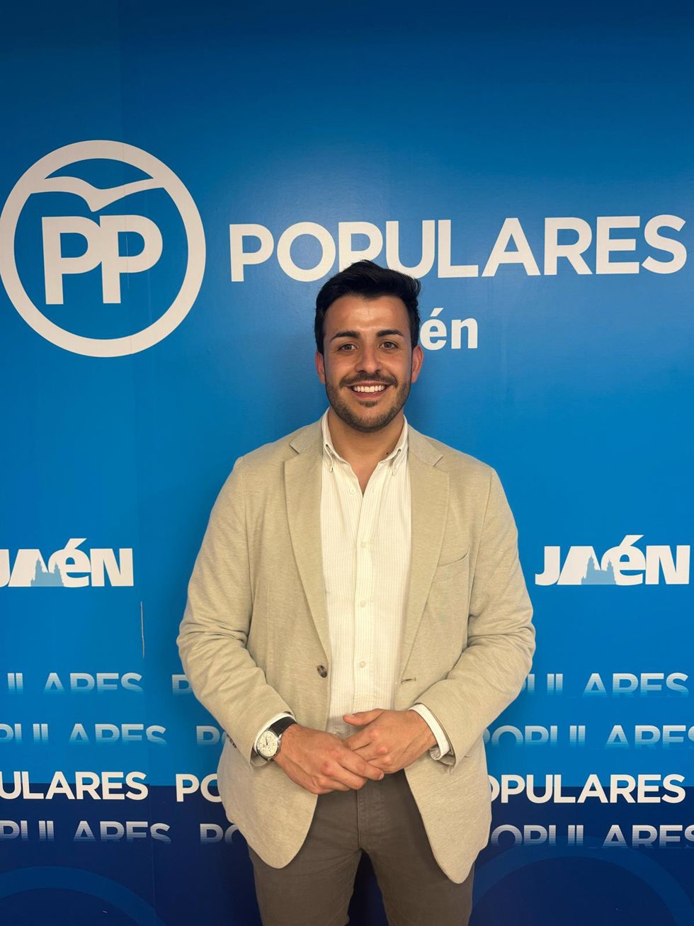 El presidente provincial de Nuevas Generaciones (NNGG) de Jaén, Gabriel Perales,