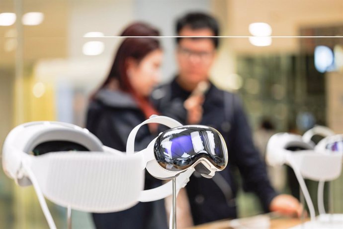 Archivo - Imatge d'arxiu d'una botiga d'Apple a Hong Kong 