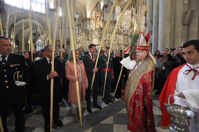 Procesión del Domingo de Ramos en Toledo.
