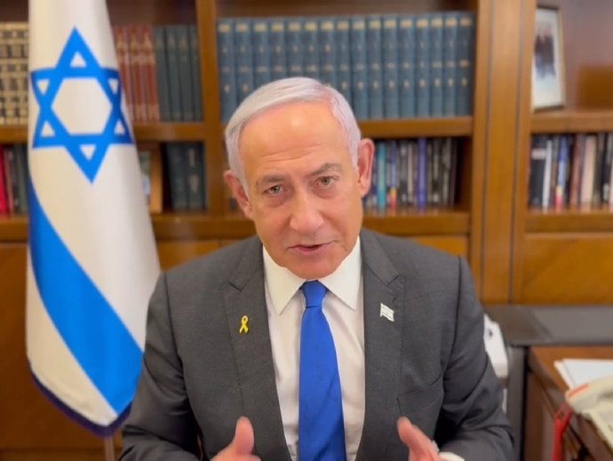 Archivo - Arquivo - Primeiro-ministro israelense Benjamin Netanyahu (arquivo)