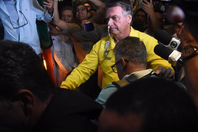Transferência do ex-presidente do Brasil Jair Bolsonaro para a cidade de Natal